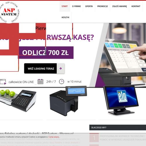 Warszawa - kasa fiskalna posnet ergo