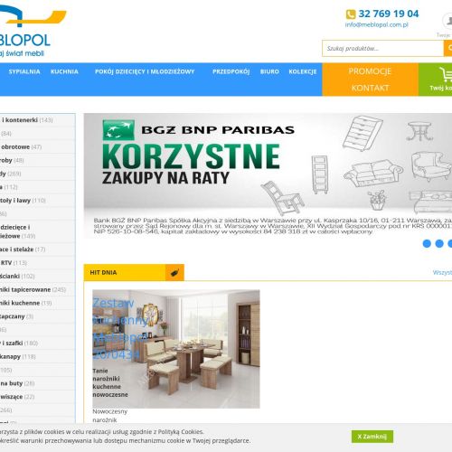 Wersalki rozkładane w Warszawie