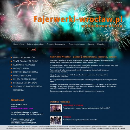 Sztuczne ognie Wrocław