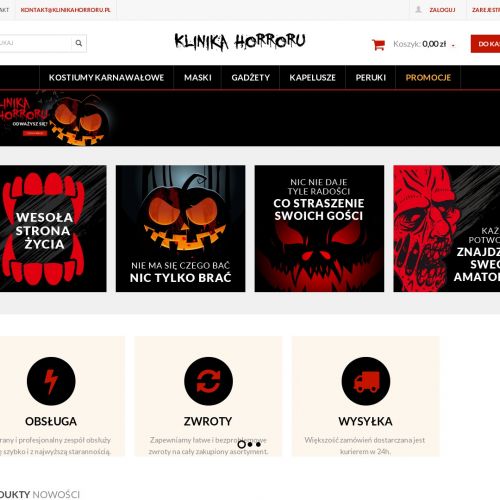 Stroje halloween - Tychy