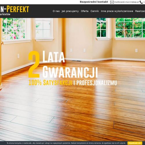 Cyklinowanie parkietu cennik - Warszawa