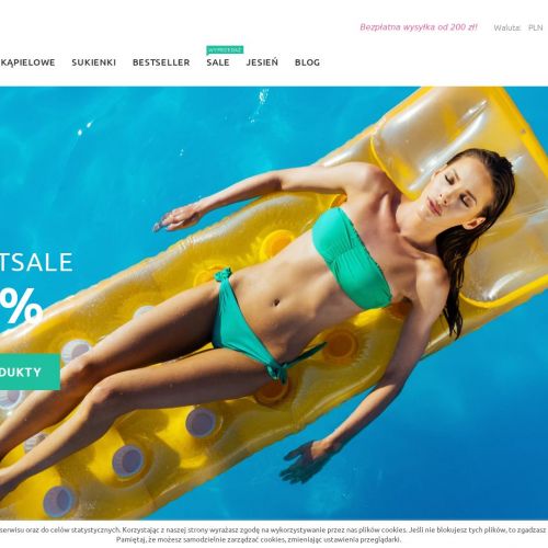 Stroje kąpielowe zakrywające brzuch