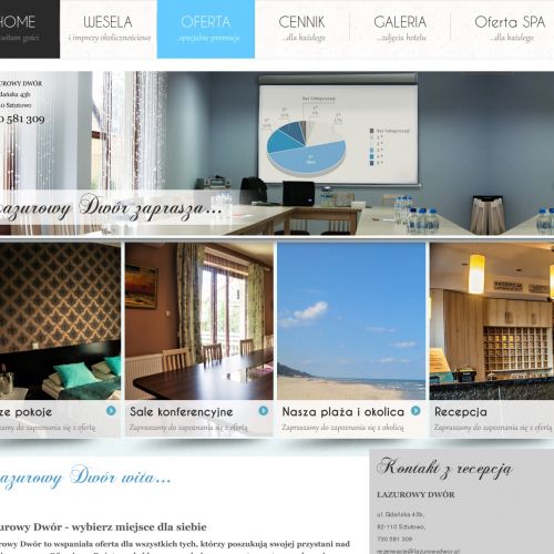 Krynica Morska - hotel z basenem sztutowo
