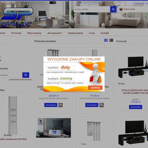 Regał schodkowy biały