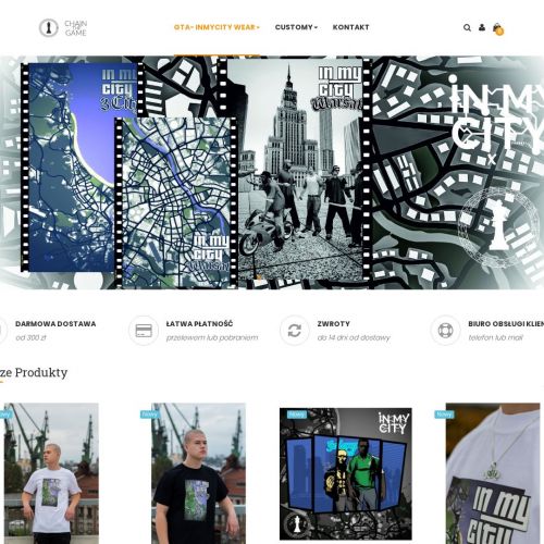 Warszawa - biżuteria srebrna na zamówienie hip hop