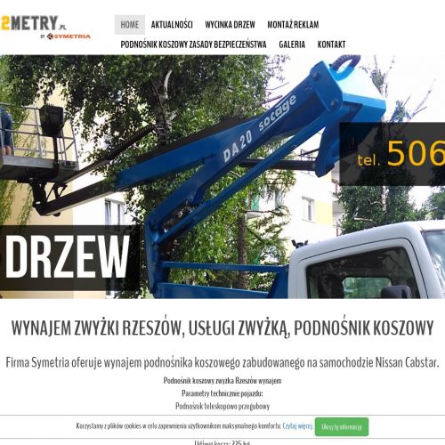 Wynajęcie podnośnika 30m - Rzeszów