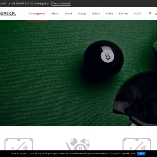 Stół bilardowy i jadalny