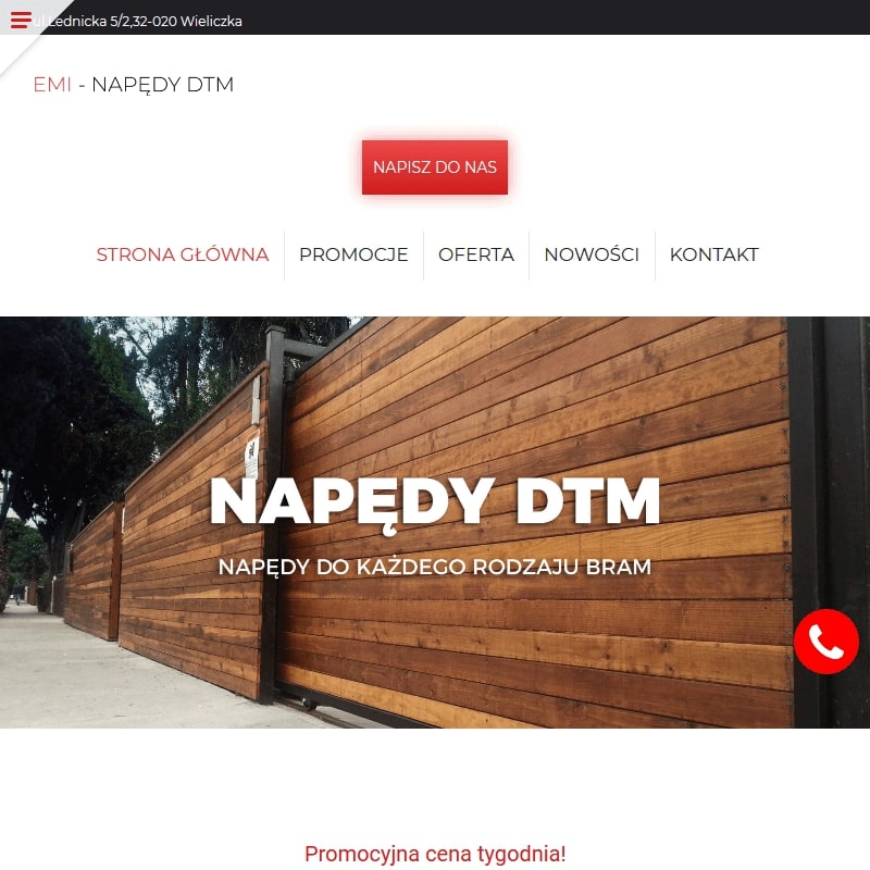 Serwis napędów do bram Kraków