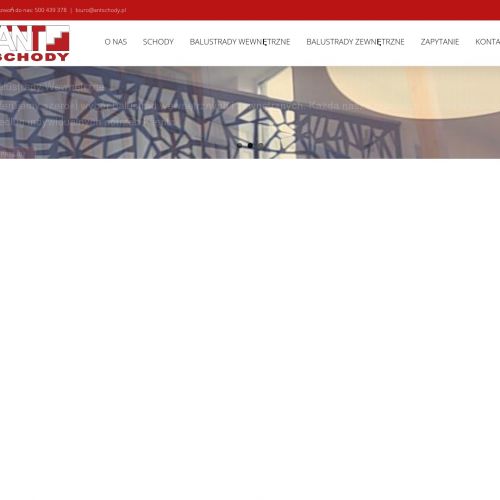 Szkło hartowane na schody