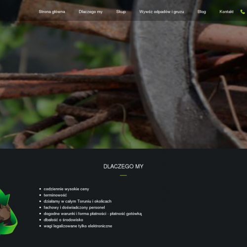 Cennik skupu złomu Toruń