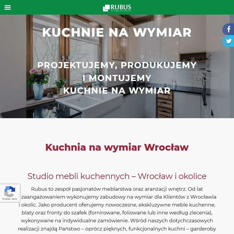 Kuchnia na wymiar w Wrocławiu