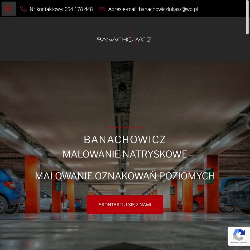 Oznakowanie hal magazynowych - Poznań