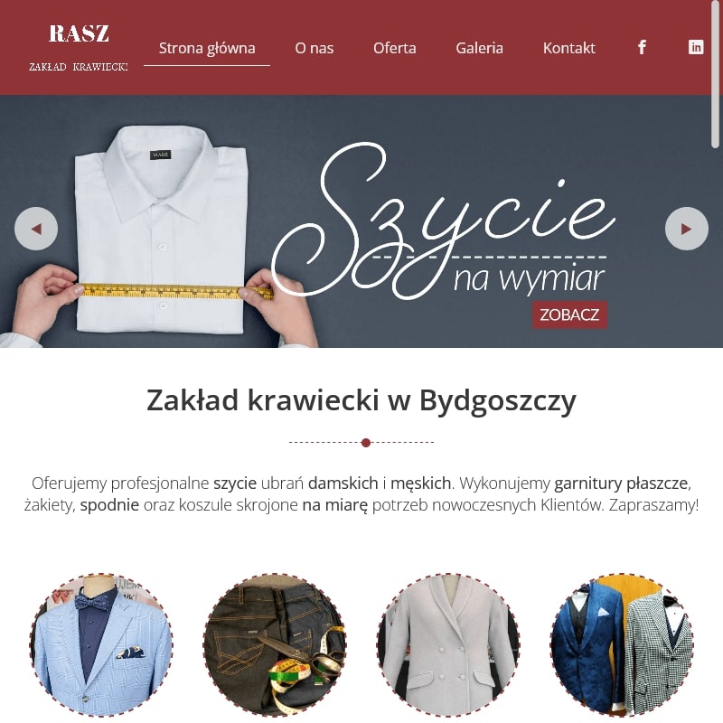 Szycie spodni męskich