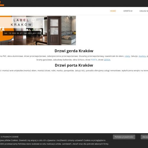 Kraków - zabudowa balkonu