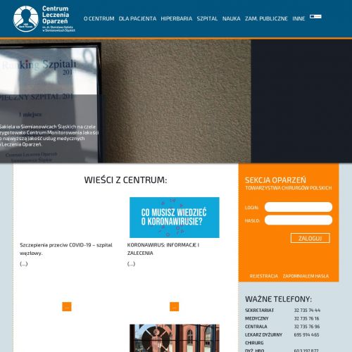 Komora hiperbaryczna nfz śląsk