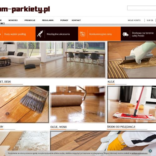 Cyklinowanie parkietu - Warszawa