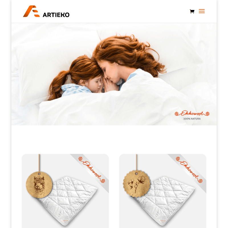 Komplet pościeli z wełny alpaki