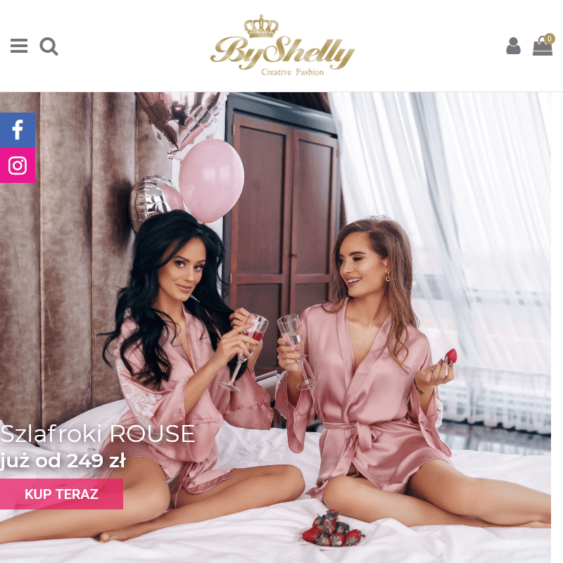 Szlafrok personalizowany satynowy