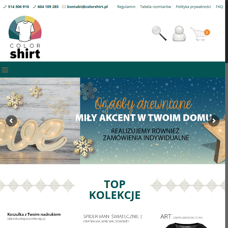 Nadruk na koszulkach