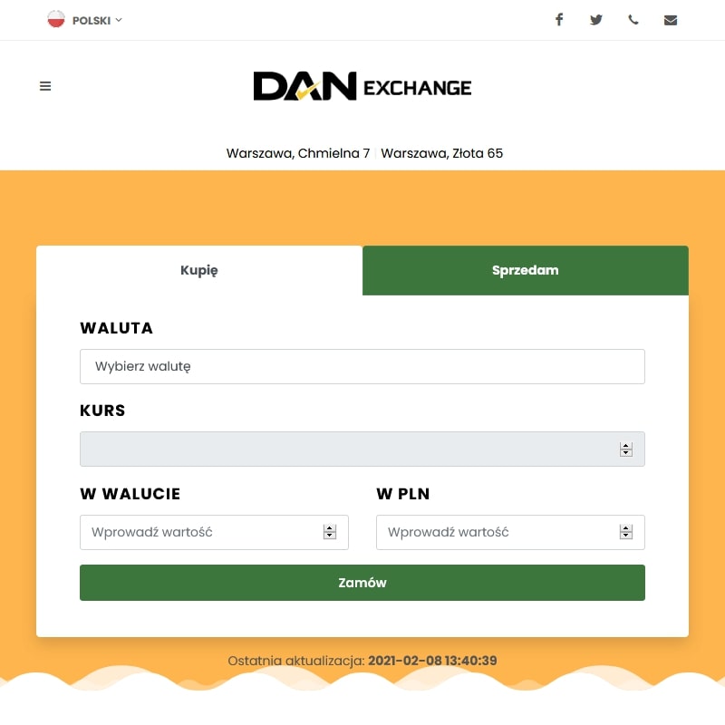 Placówki western union w Warszawie