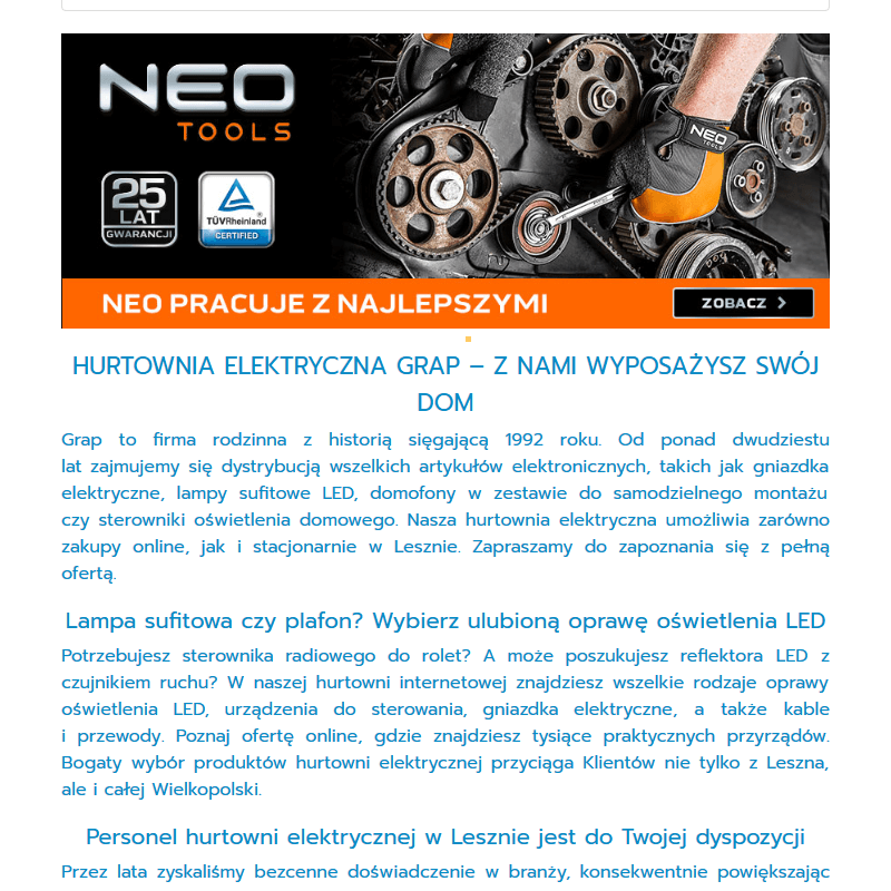 Gniazdka elektryczne hurtownia