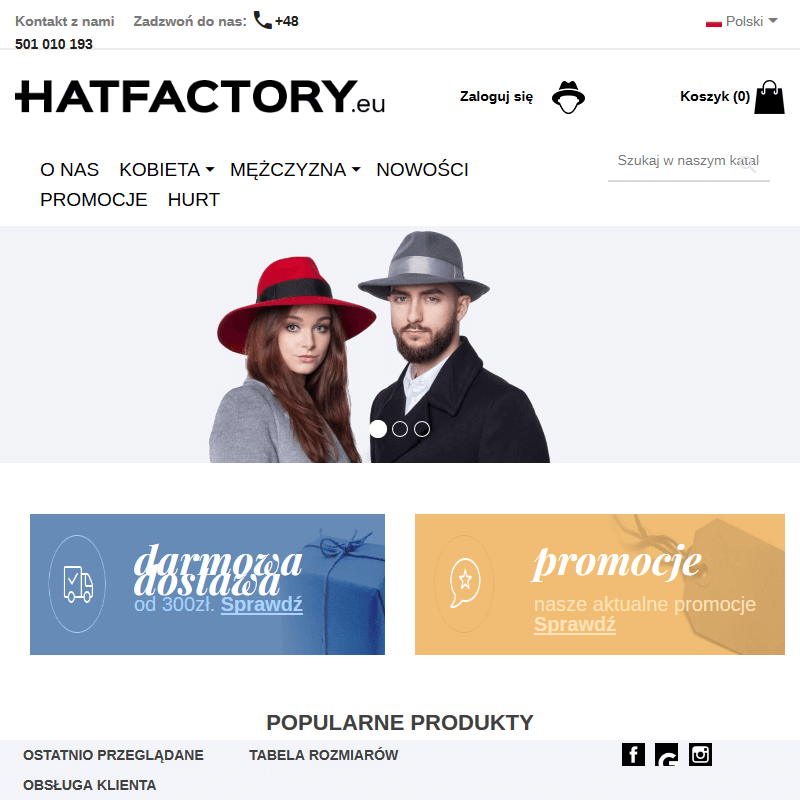 Berety sklep w Warszawie