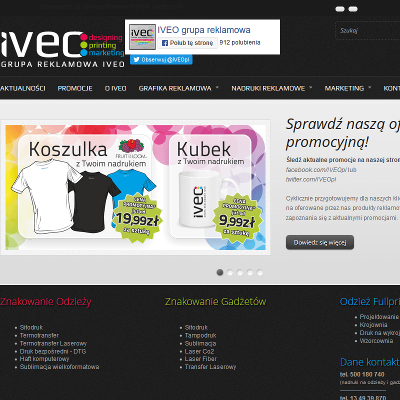 Sublimacja druk na tkaninie