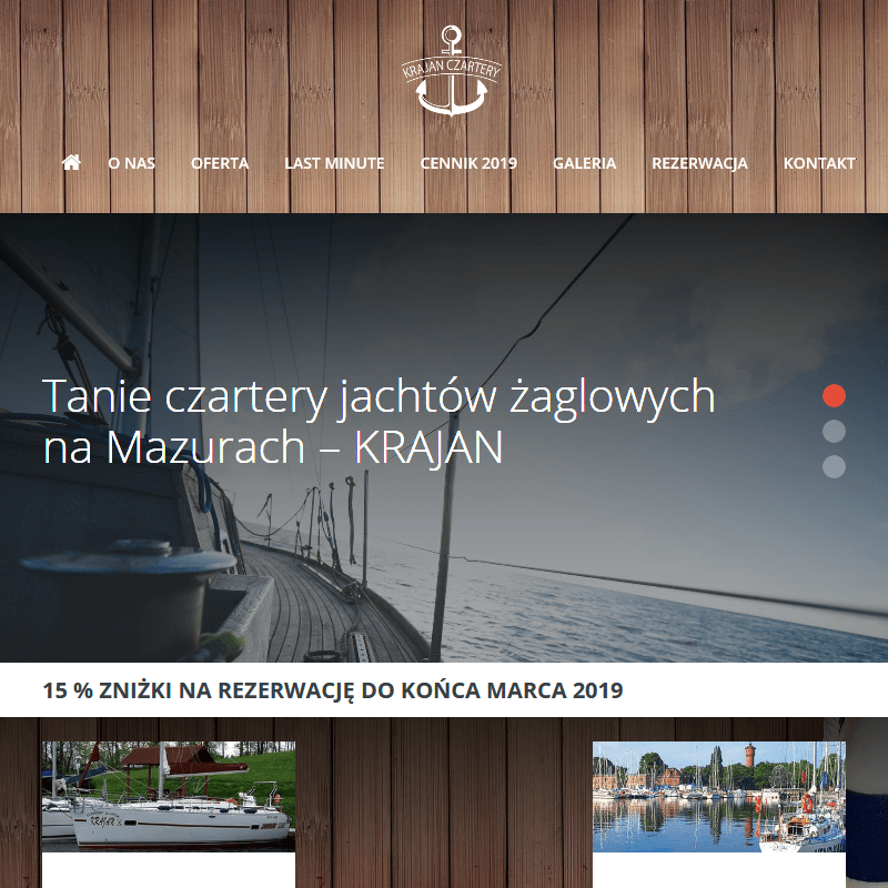 Wypożyczenie jachtu mazury - Giżycko