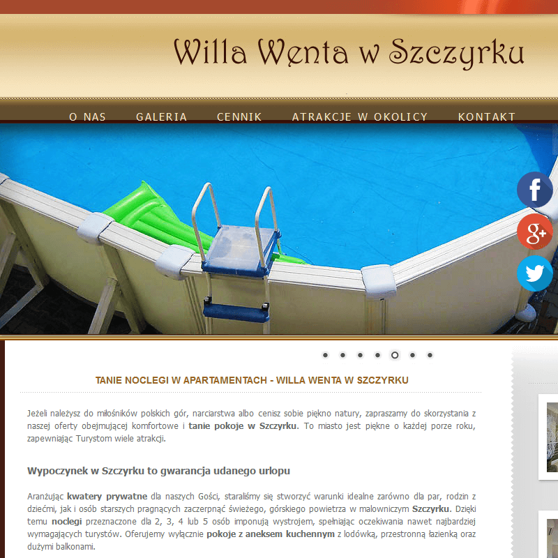 Kwatery z wyżywieniem - Szczyrk