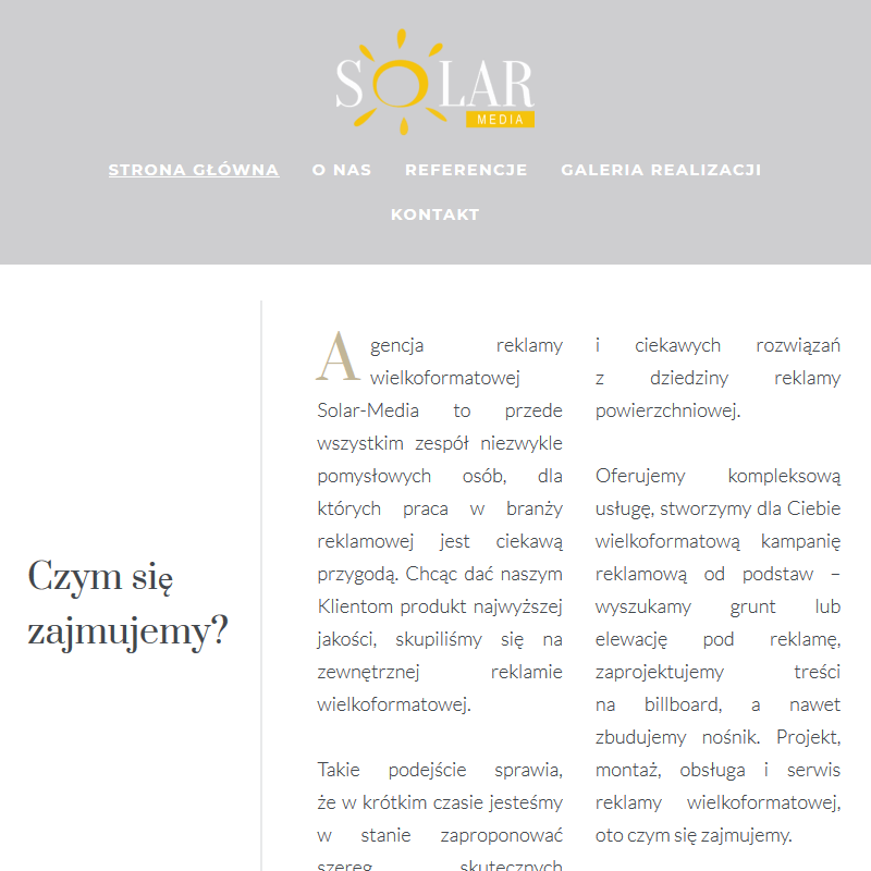 Kasetony reklamowe w Warszawie