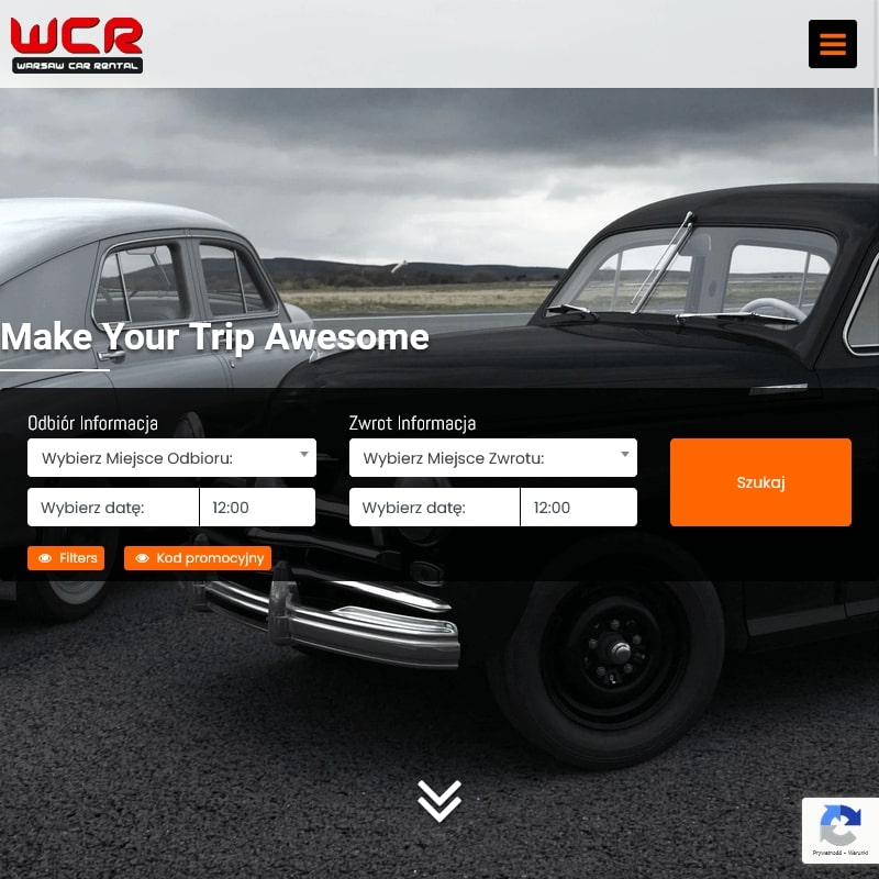 Wypożyczenie auta w Warszawie