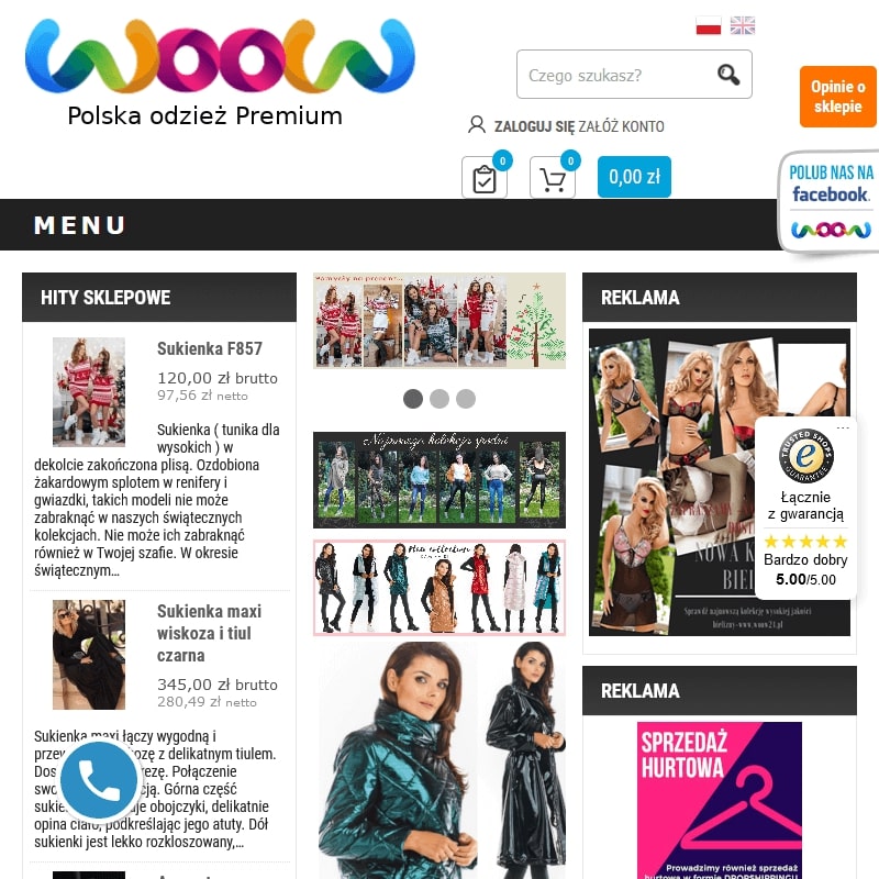 Woskowane spodnie damskie - Toruń